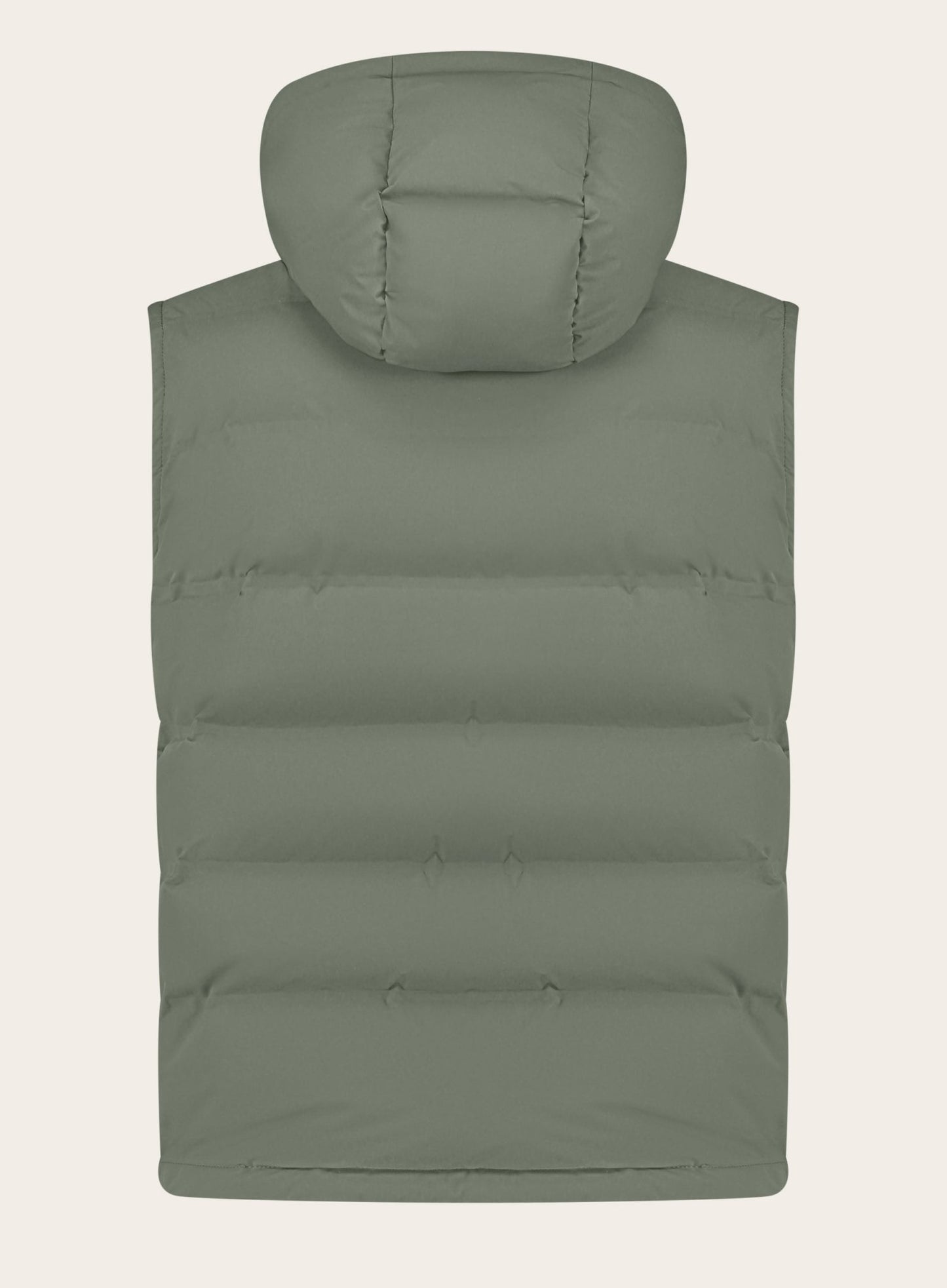 Gepolsterter Bodywarmer mit Kapuze