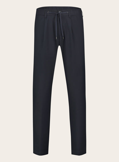 Jog pantalon van katoen | BLUE NAVY