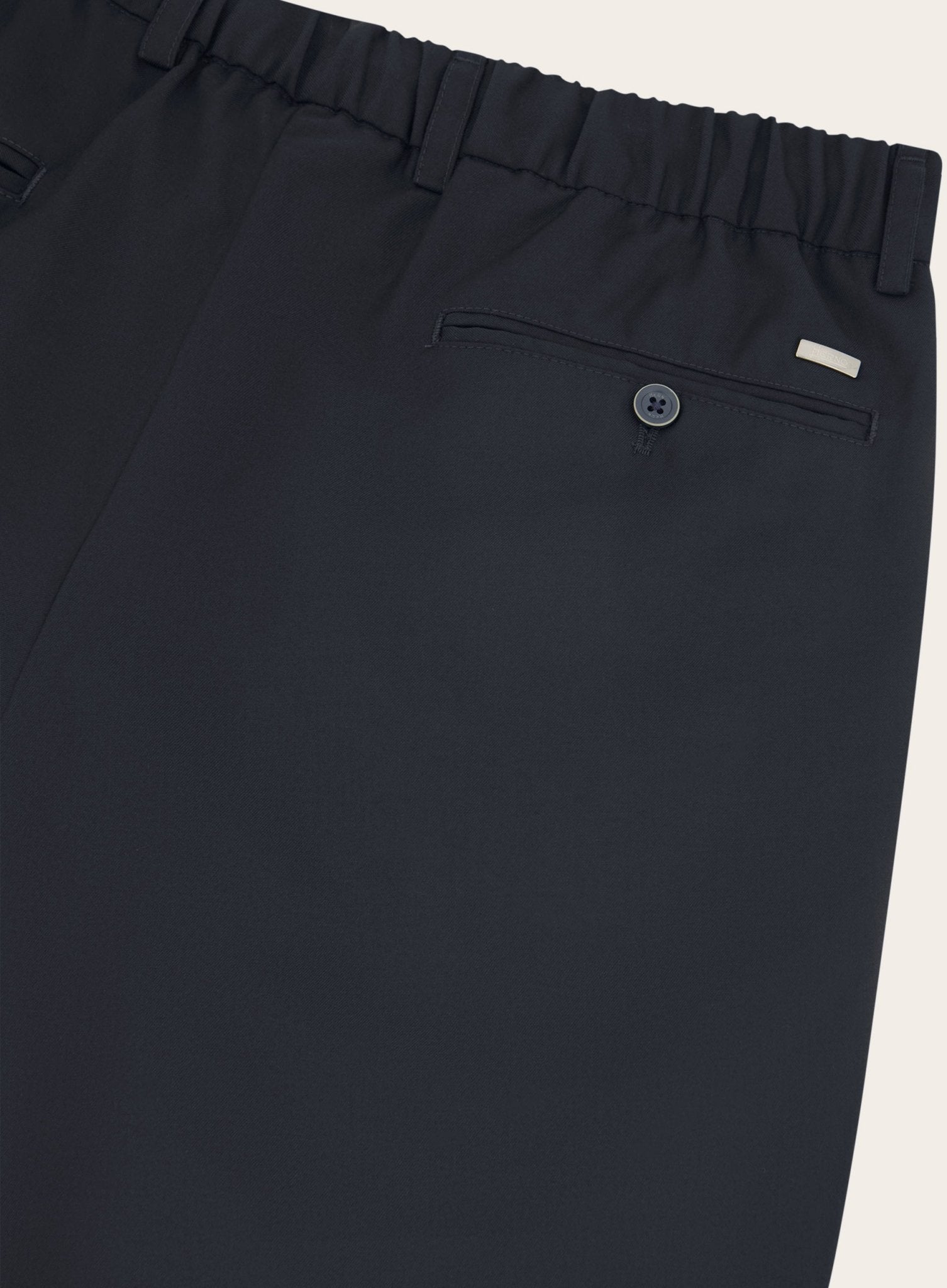 Jog pantalon van katoen | BLUE NAVY