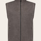 Bodywarmer van cashmere | TAUPE