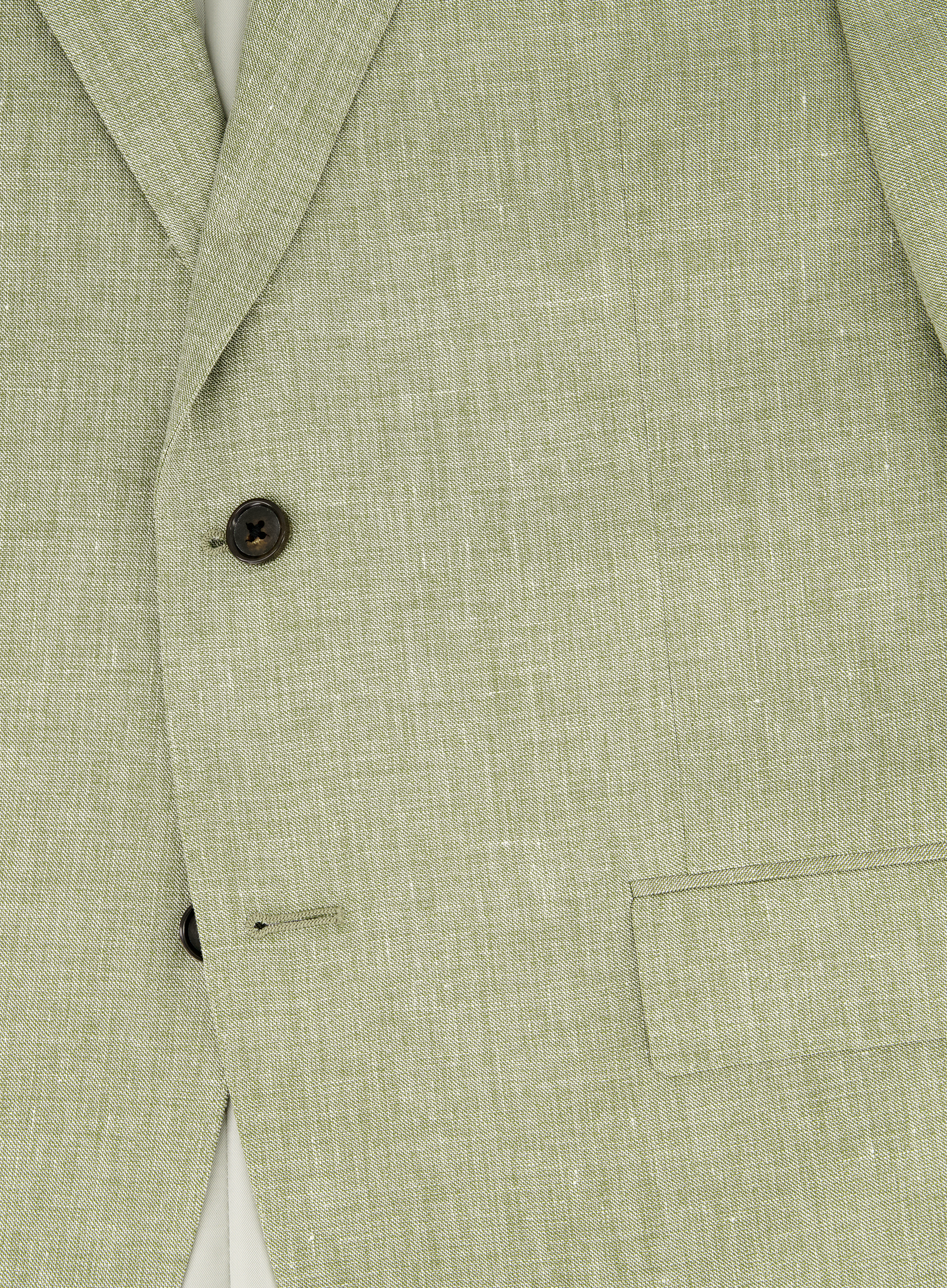 Pak van wol, linnen en zijde | Groen
