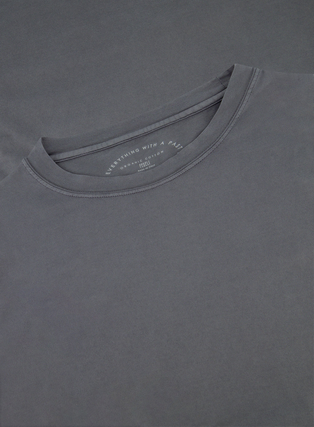 T-shirt met korte mouw van katoen | FULL_WIDTH | Grijs