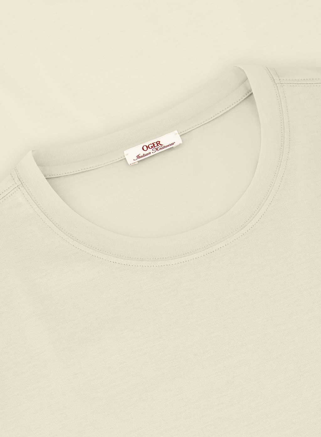 T-shirt van katoen | FULL_WIDTH | ROOM-WIT