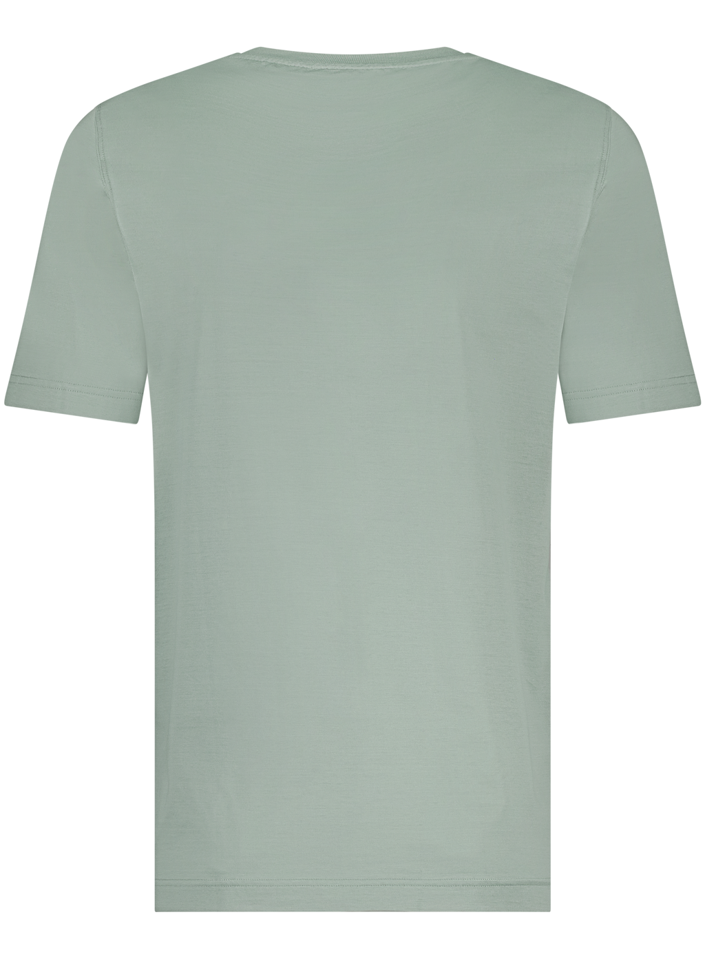 T-shirt van katoen | PASTEL GROEN