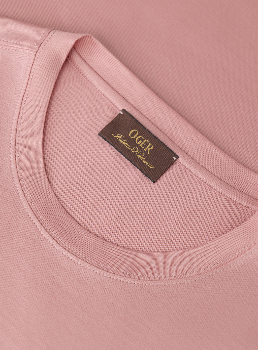 T-shirt van katoen | FULL_WIDTH | ROZE