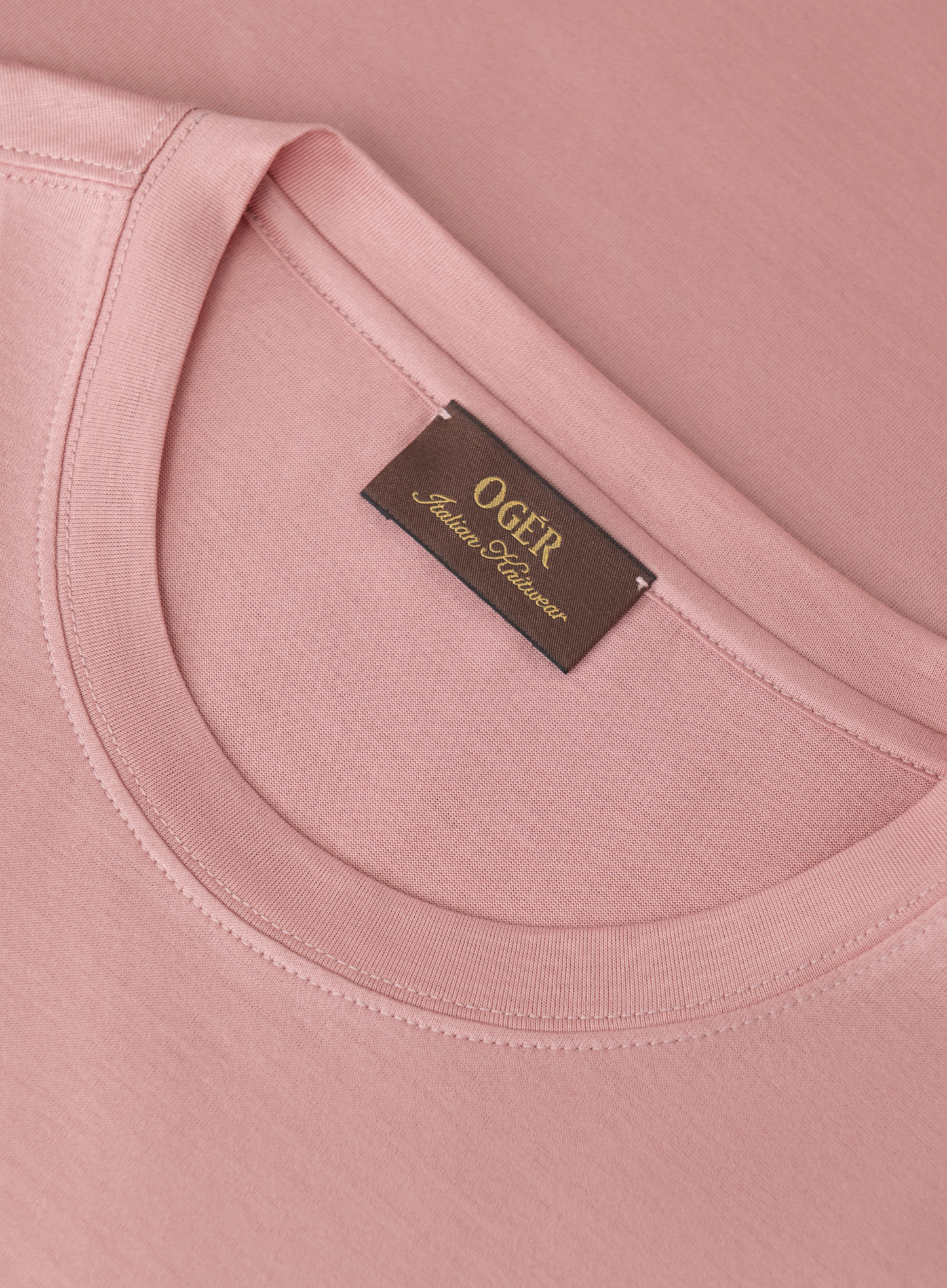 T-shirt van katoen | FULL_WIDTH | ROZE