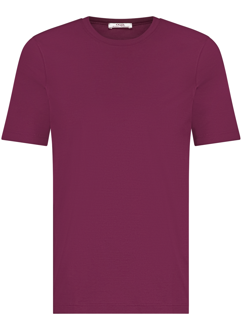 T-shirt van katoen | Bordeaux