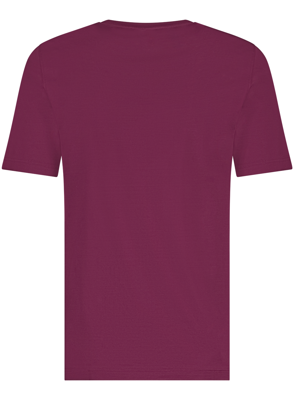 T-shirt van katoen | Bordeaux