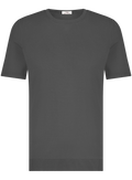 T-shirt van zijde | WARM GREY
