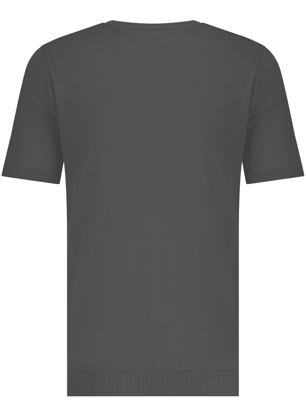 T-shirt van zijde | WARM GREY