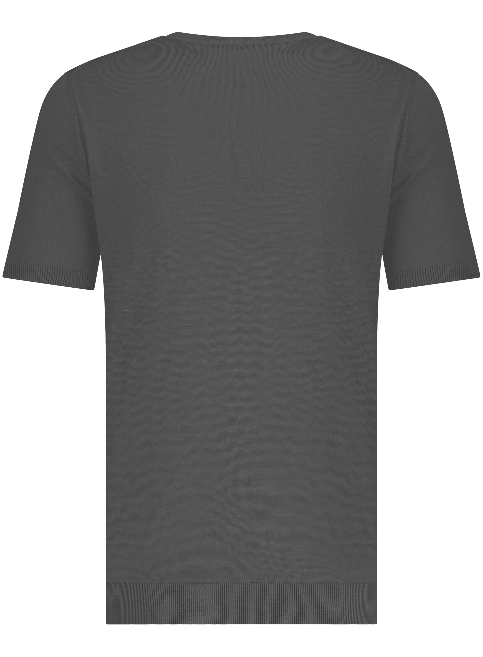 T-shirt van zijde | WARM GREY