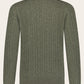 Treccia Jumper van babycashmere | Groen  