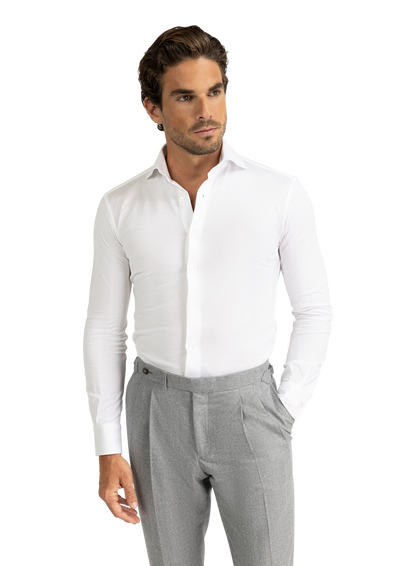 Shirt van katoen | Wit