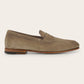 Penny loafers van suède | TAUPE