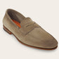 Penny loafers van suède | TAUPE