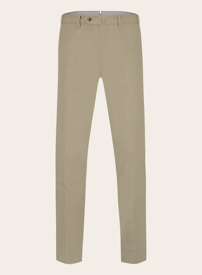 Pantalon van katoen | Beige