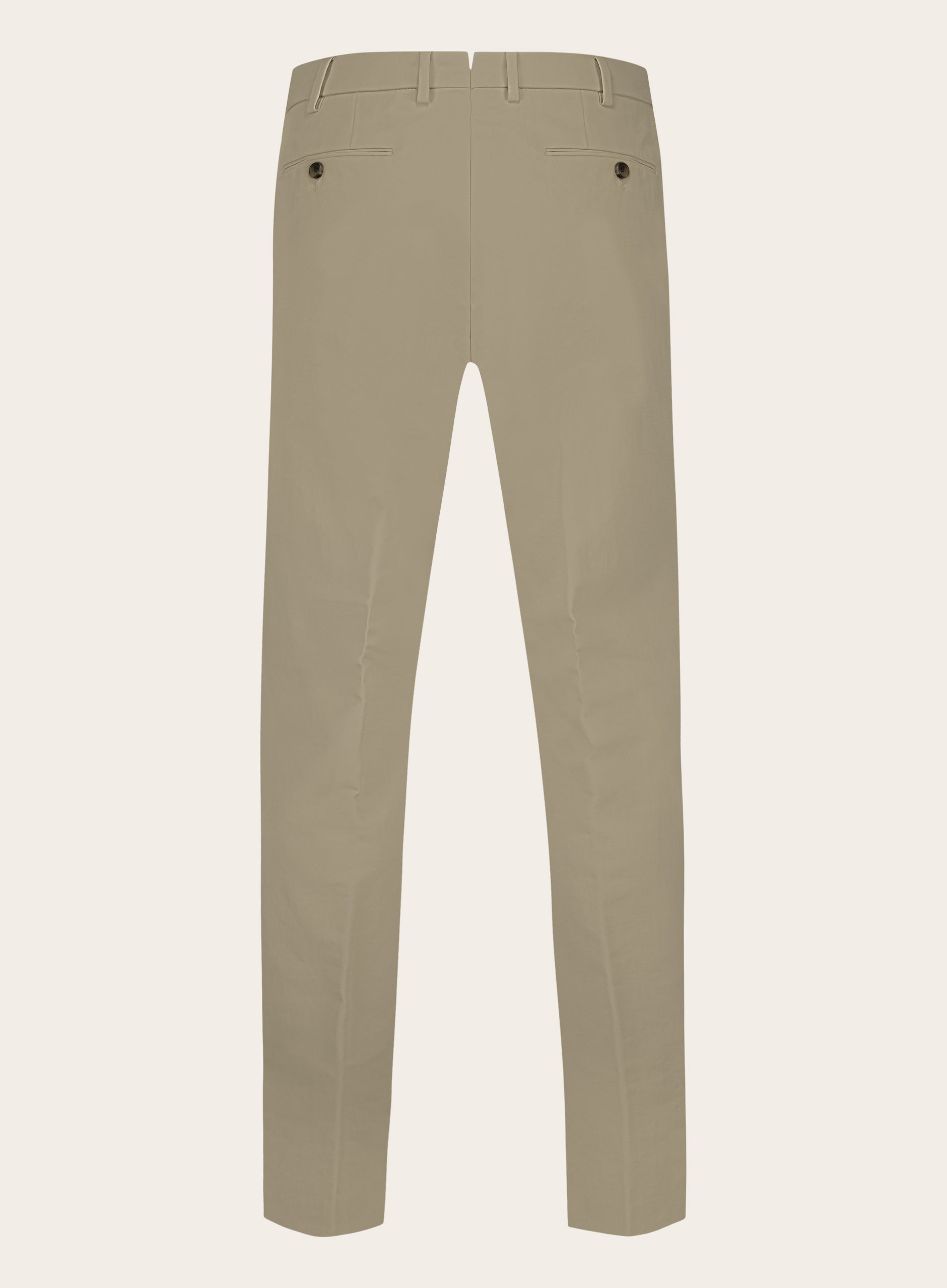 Pantalon van katoen | Beige