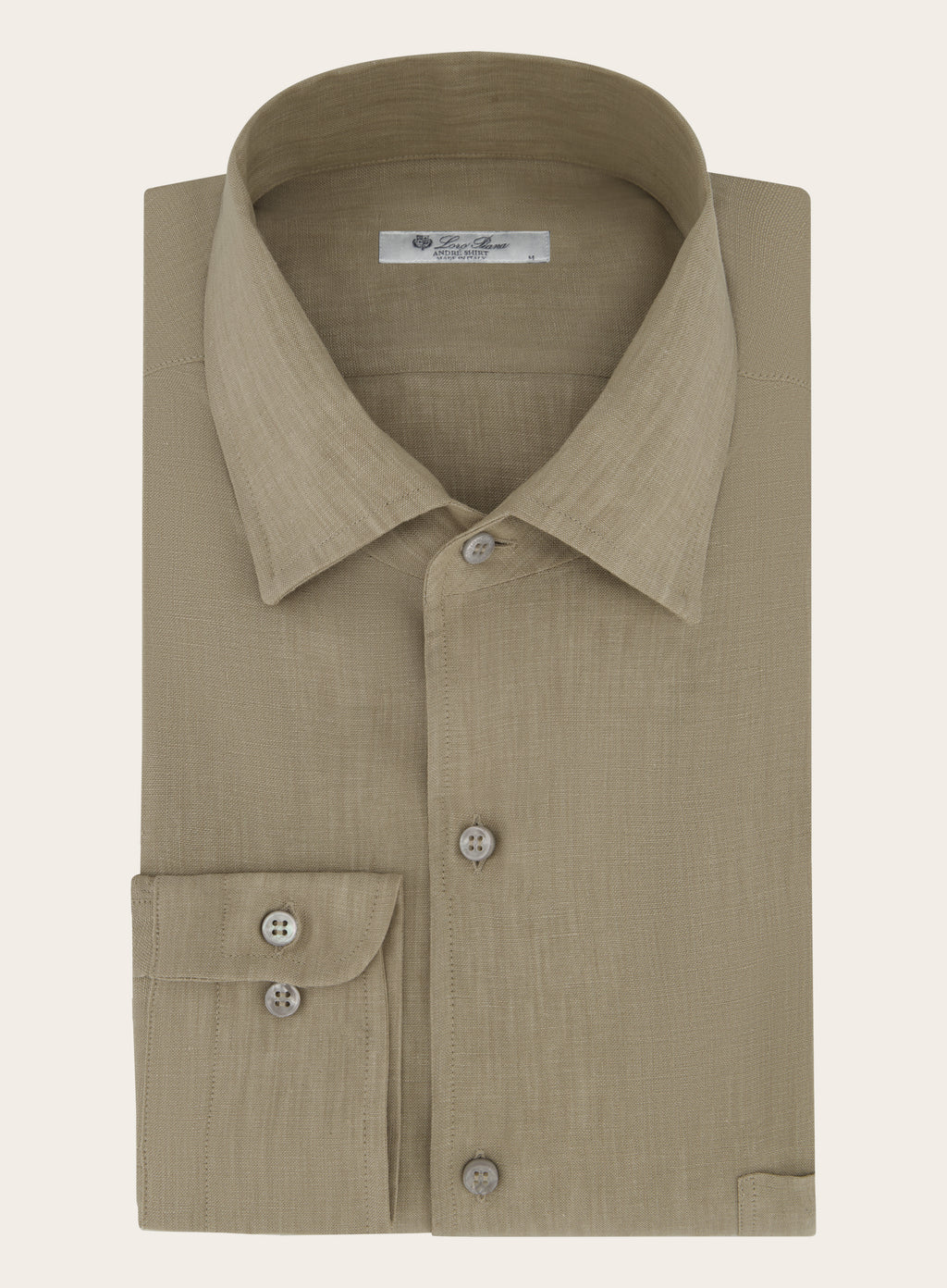 Overhemd van linnen | Beige