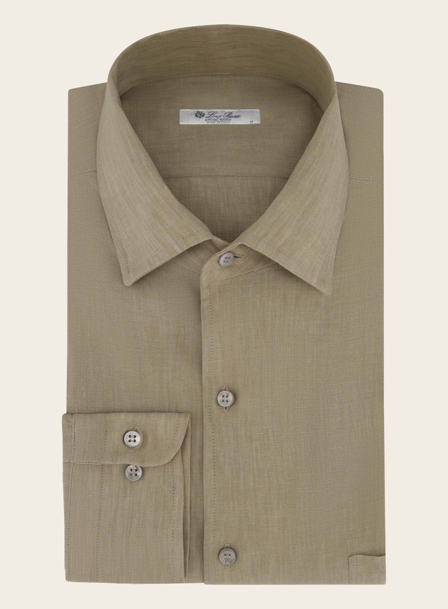 Overhemd van linnen | Beige