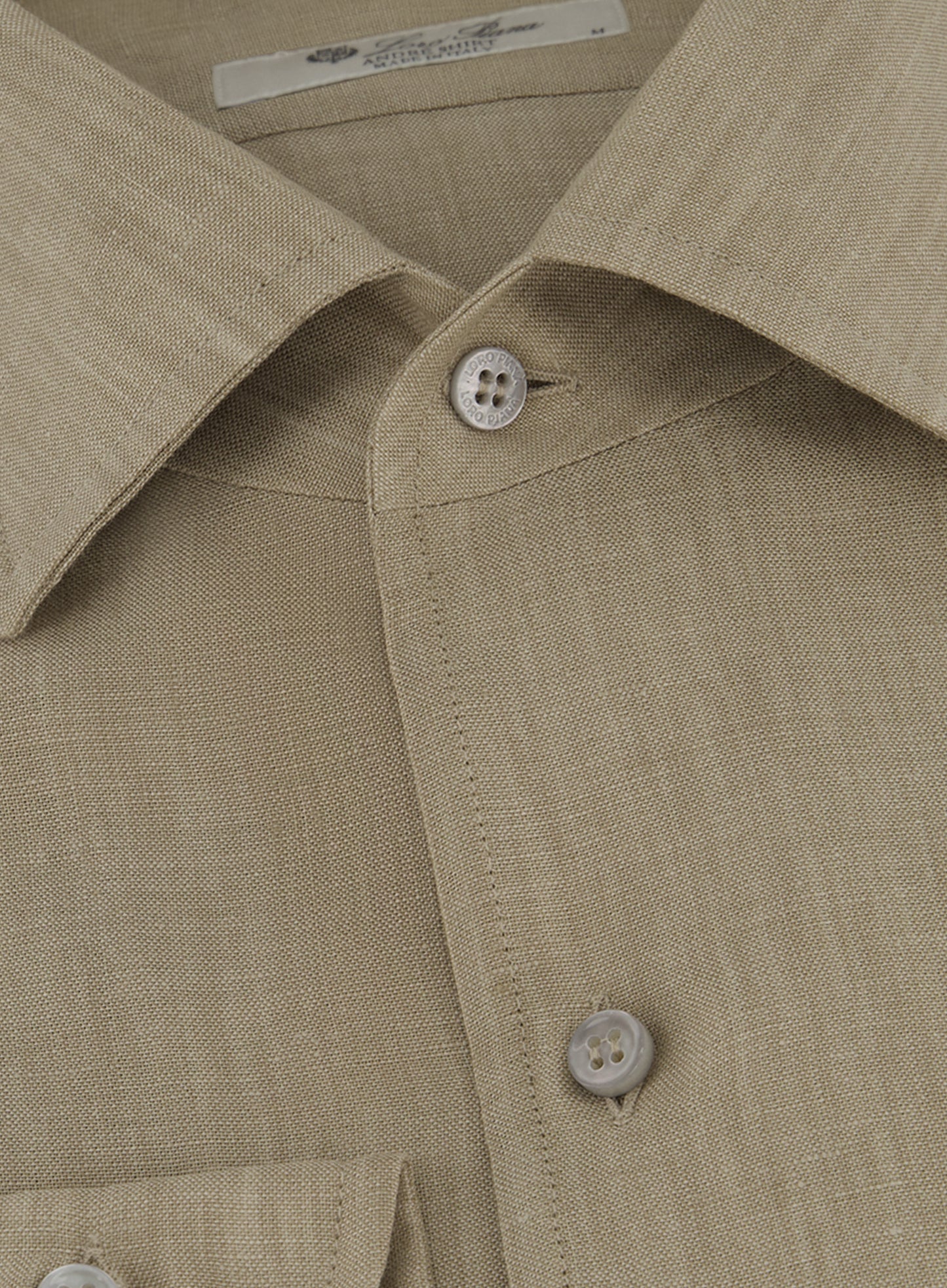 Shirt van linnen | Beige