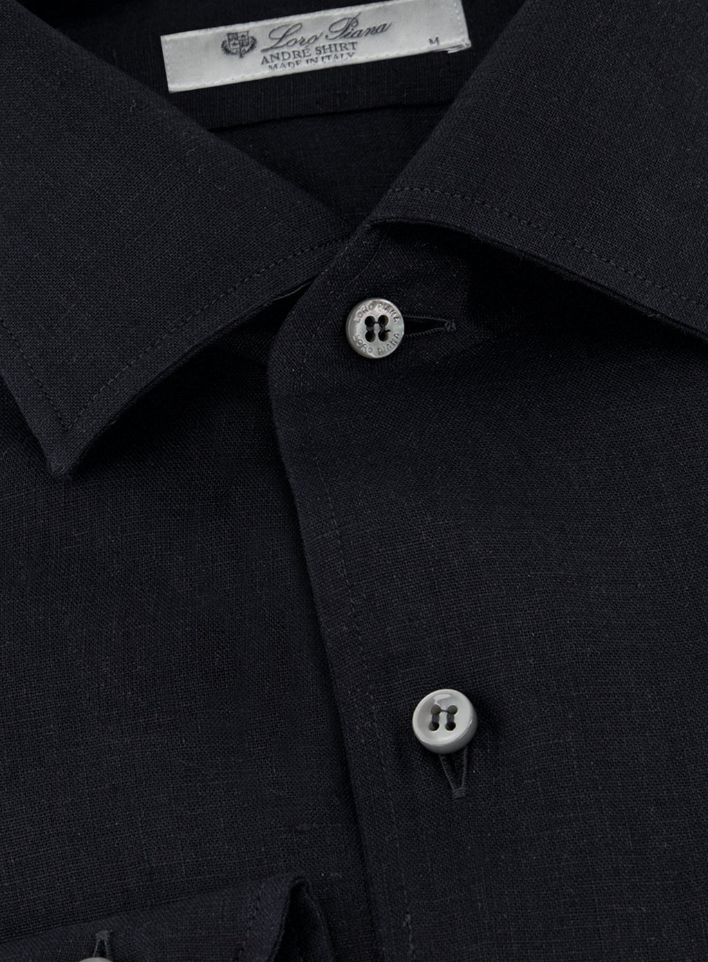 Overhemd van linnen | FULL_WIDTH | BLUE NAVY