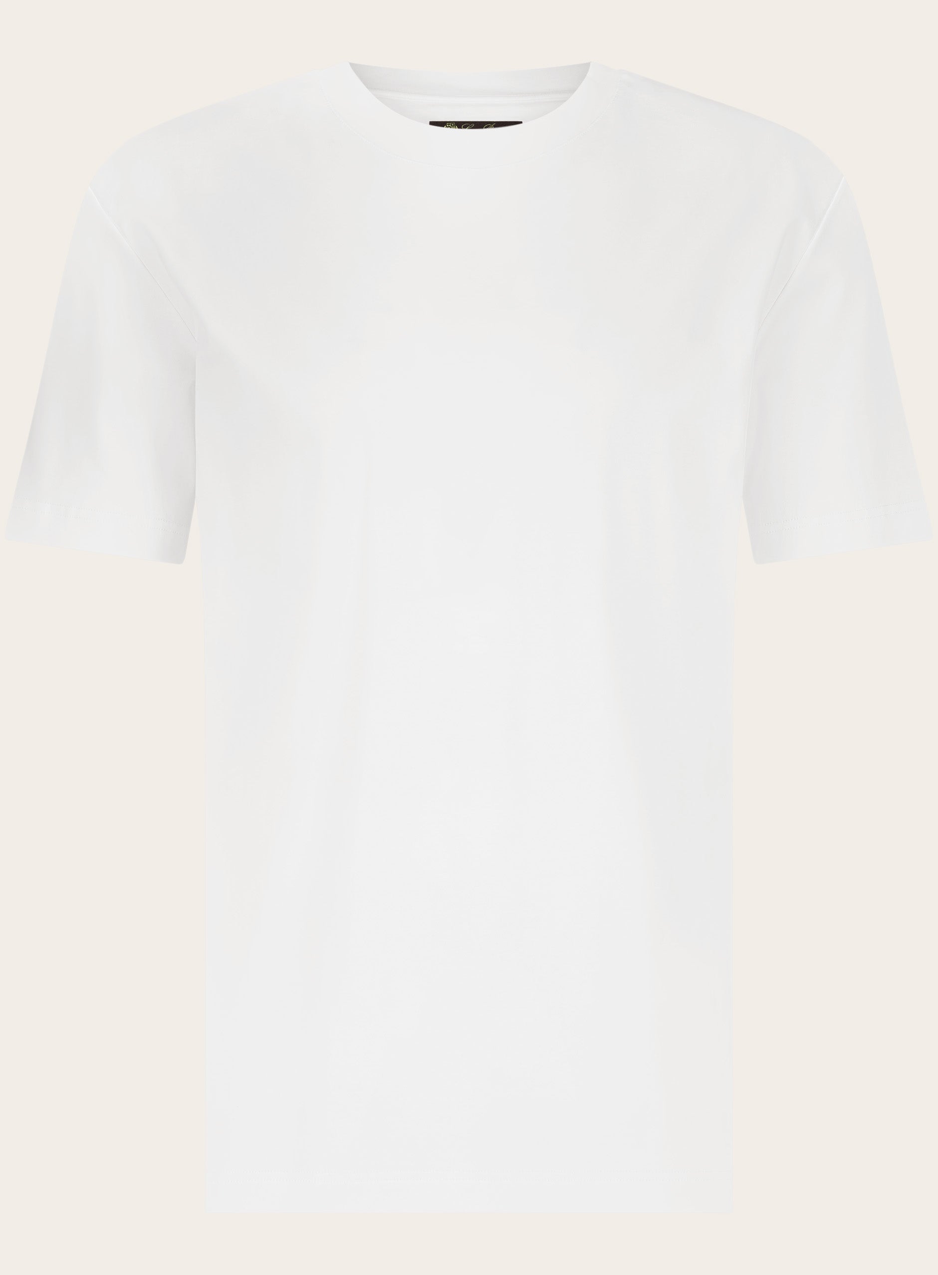 T-shirt van katoen | Wit