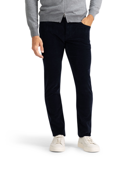 Corduroy Nick slim-fit jeans | BLUE NAVY