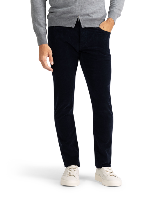 Corduroy Nick slim-fit jeans | BLUE NAVY