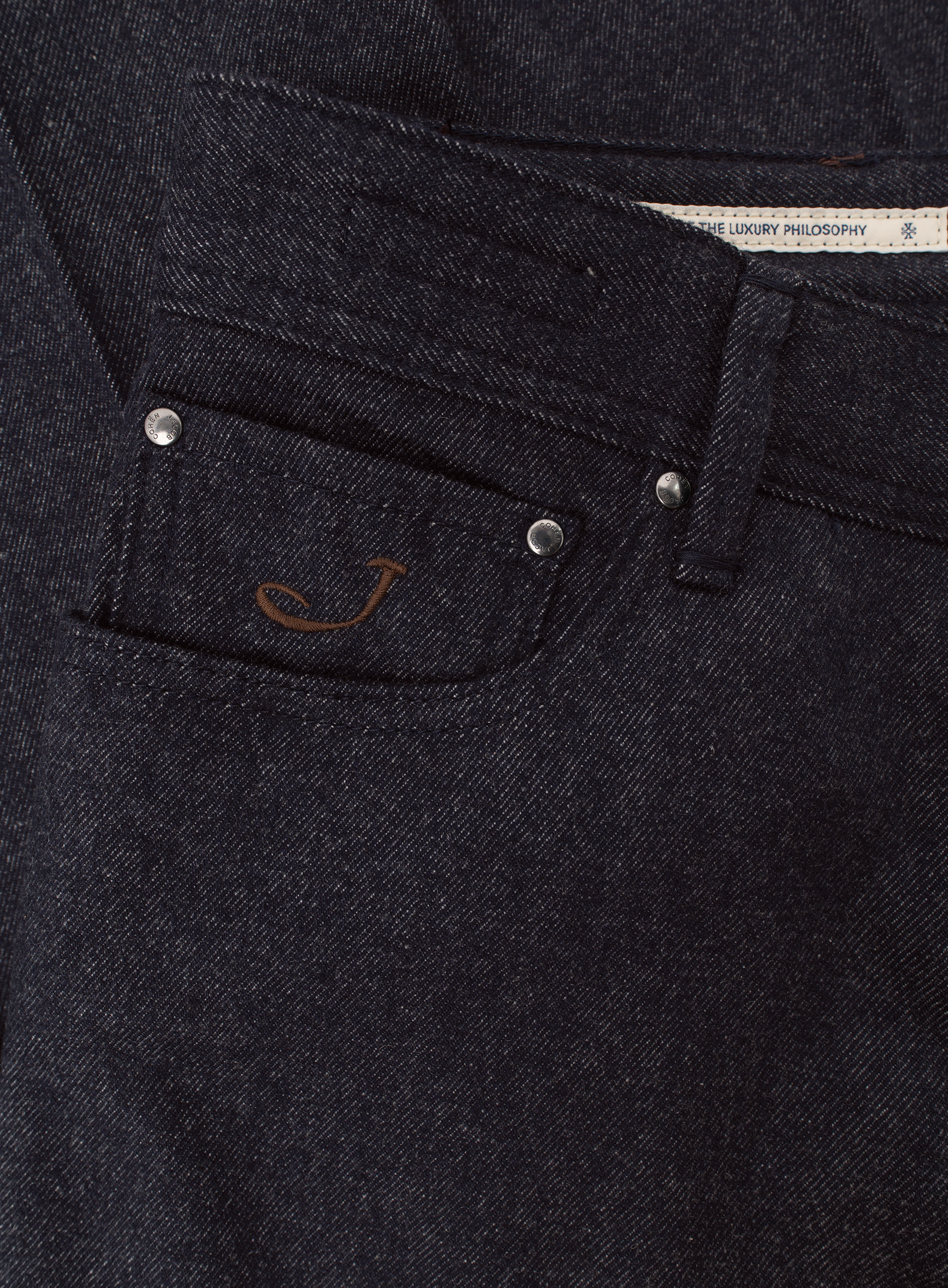 Bard jeans van cashmere | FULL_WIDTH | BLUE NAVY
