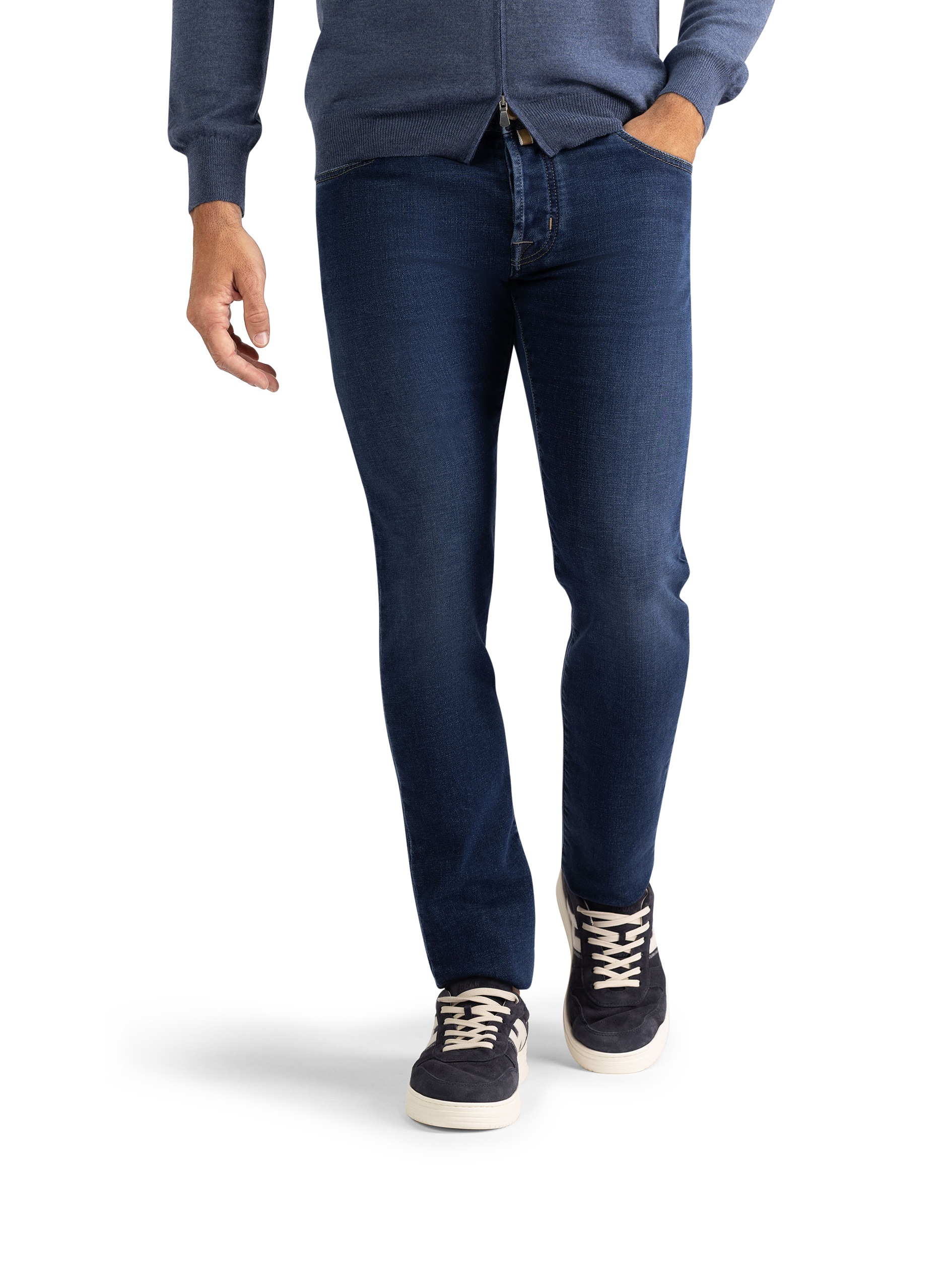 Nick Slim-fit jeans | MODEL | FULL_WIDTH | Blauw