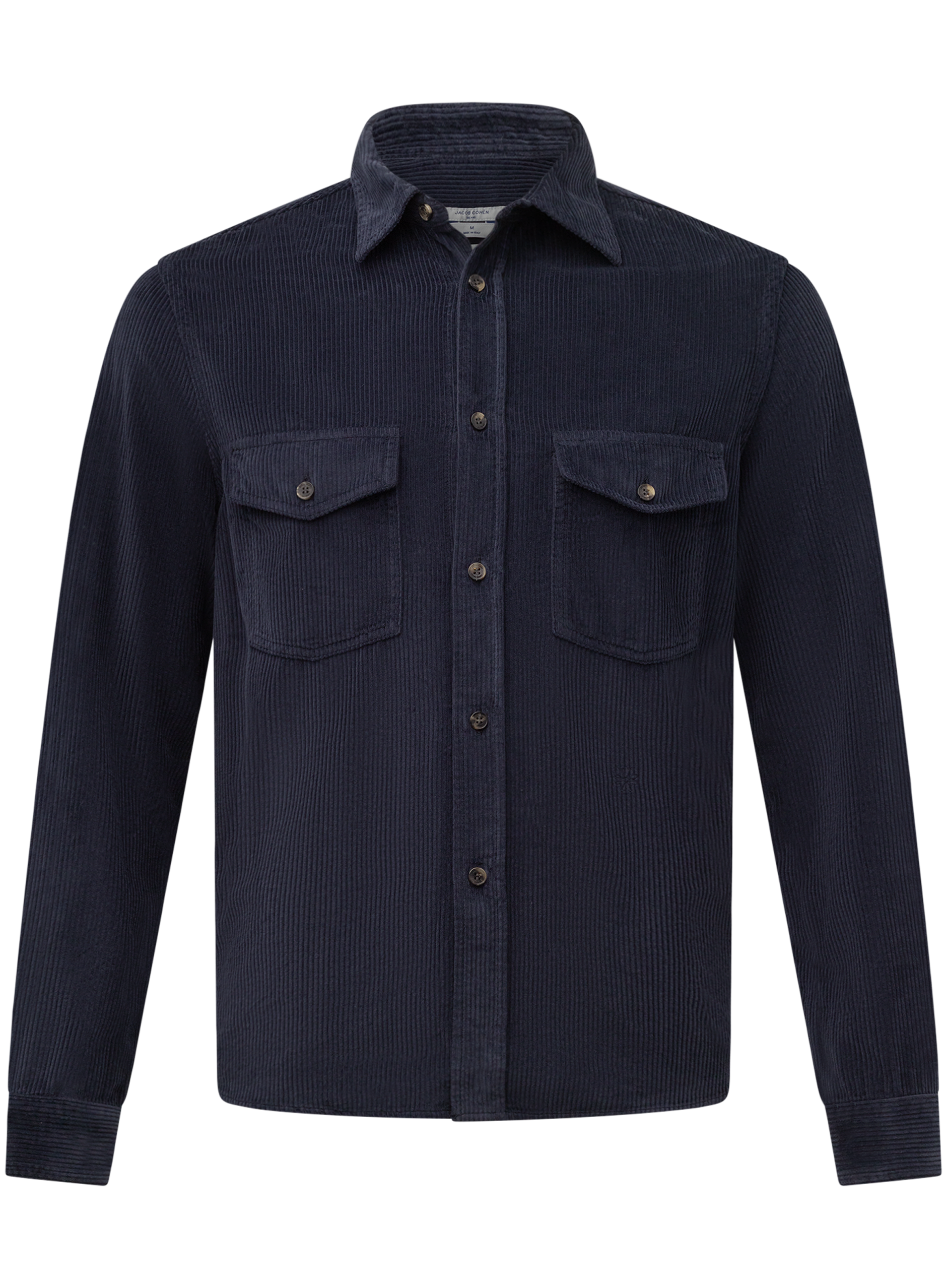 Corduroy shirt van katoen | BLUE NAVY
