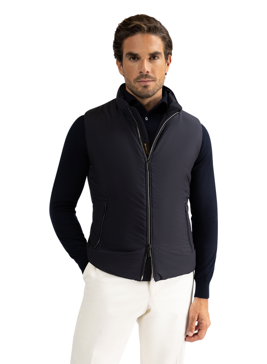 Waterafstotende bodywarmer | BLUE NAVY