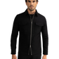 Urus overshirt van wol en cashmere | Zwart