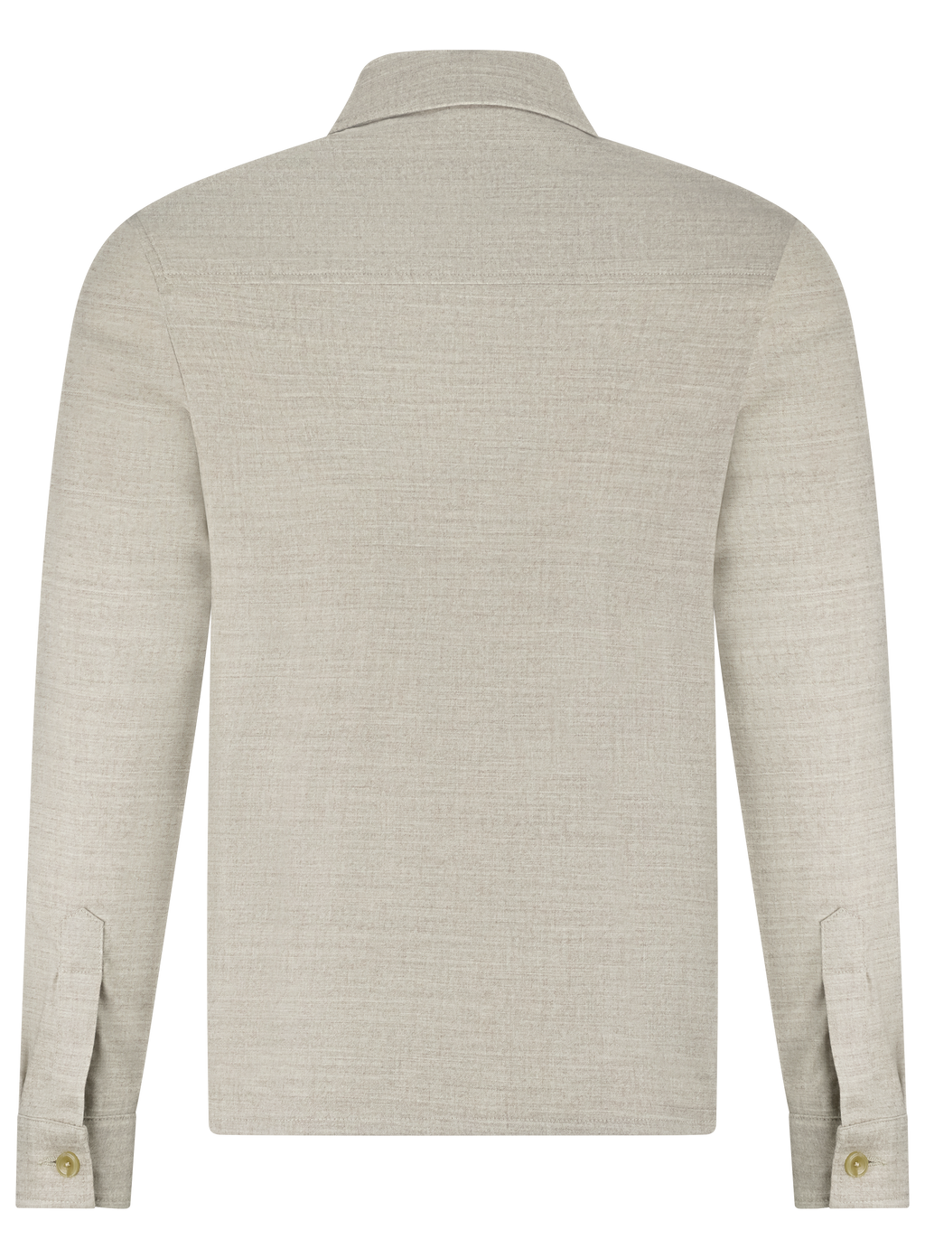 Urus overshirt van wol en cashmere | Beige