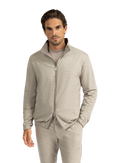 Reversible jack van wol en cashmere |  FULL_WIDTH | MODEL | Beige