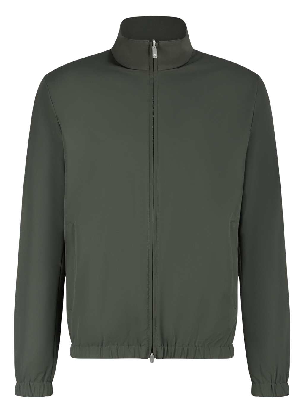 Reversible jack van wol en cashmere | Groen 