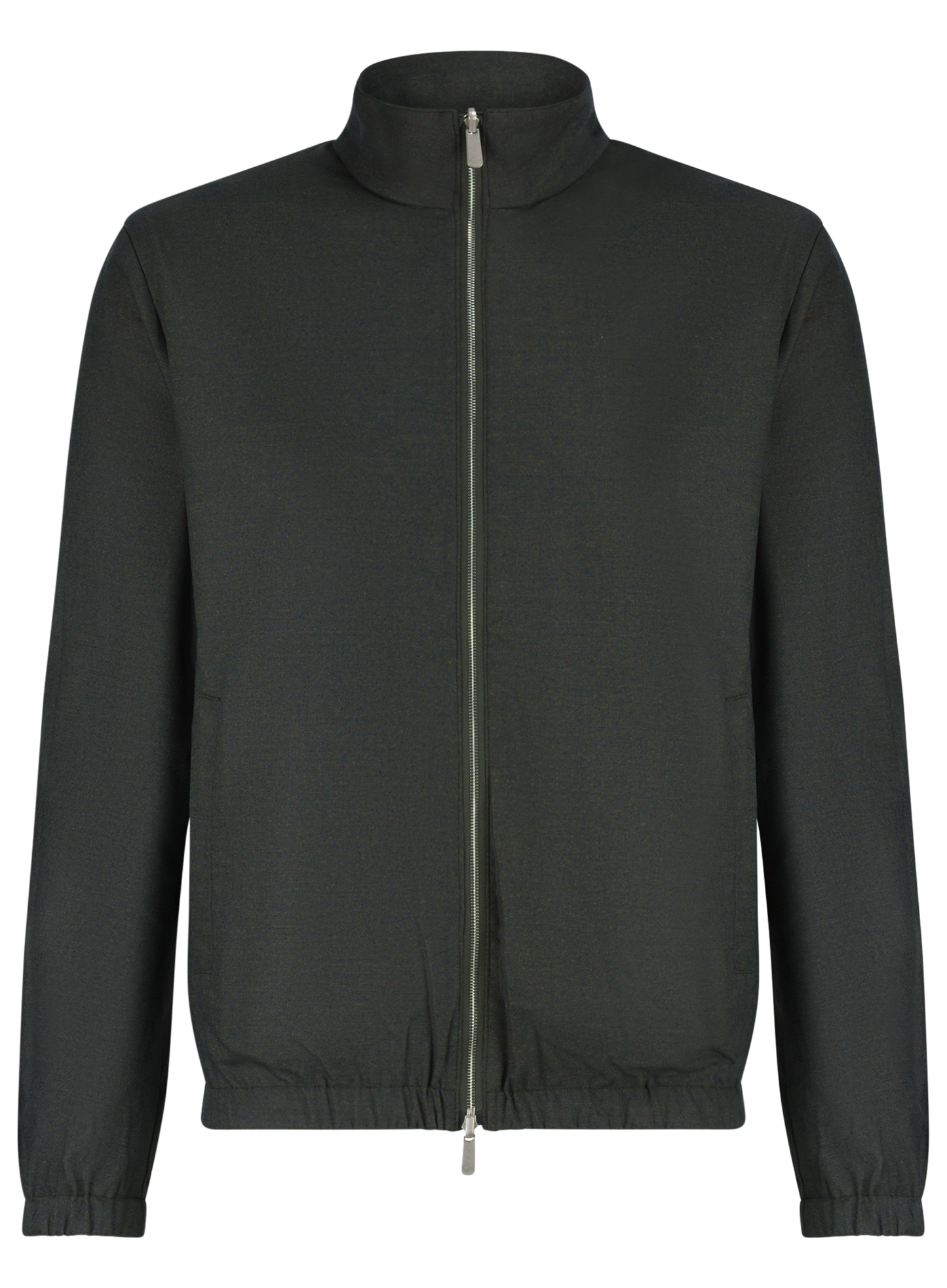 Reversible jack van wol en cashmere | Groen