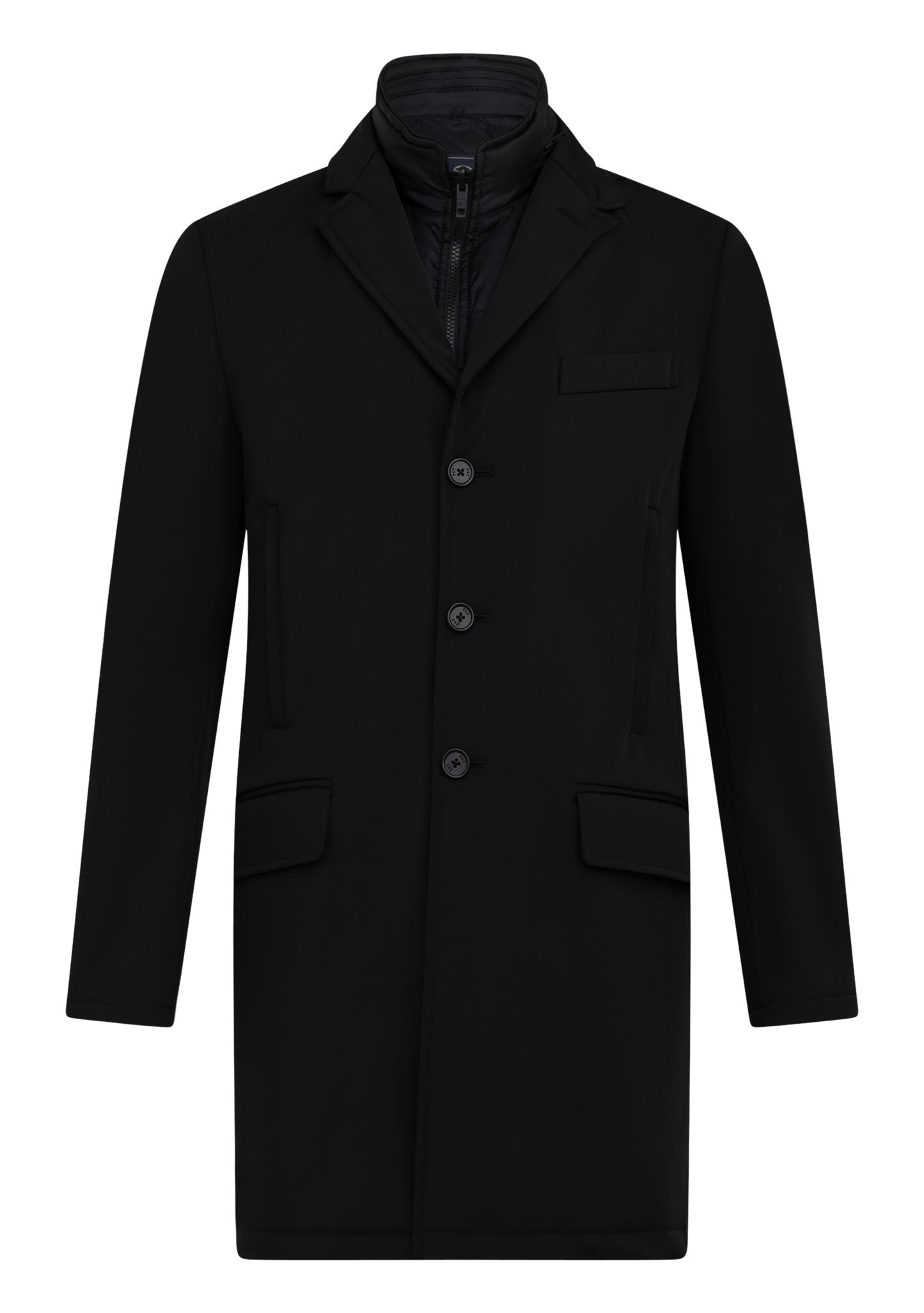 Double coat | Zwart