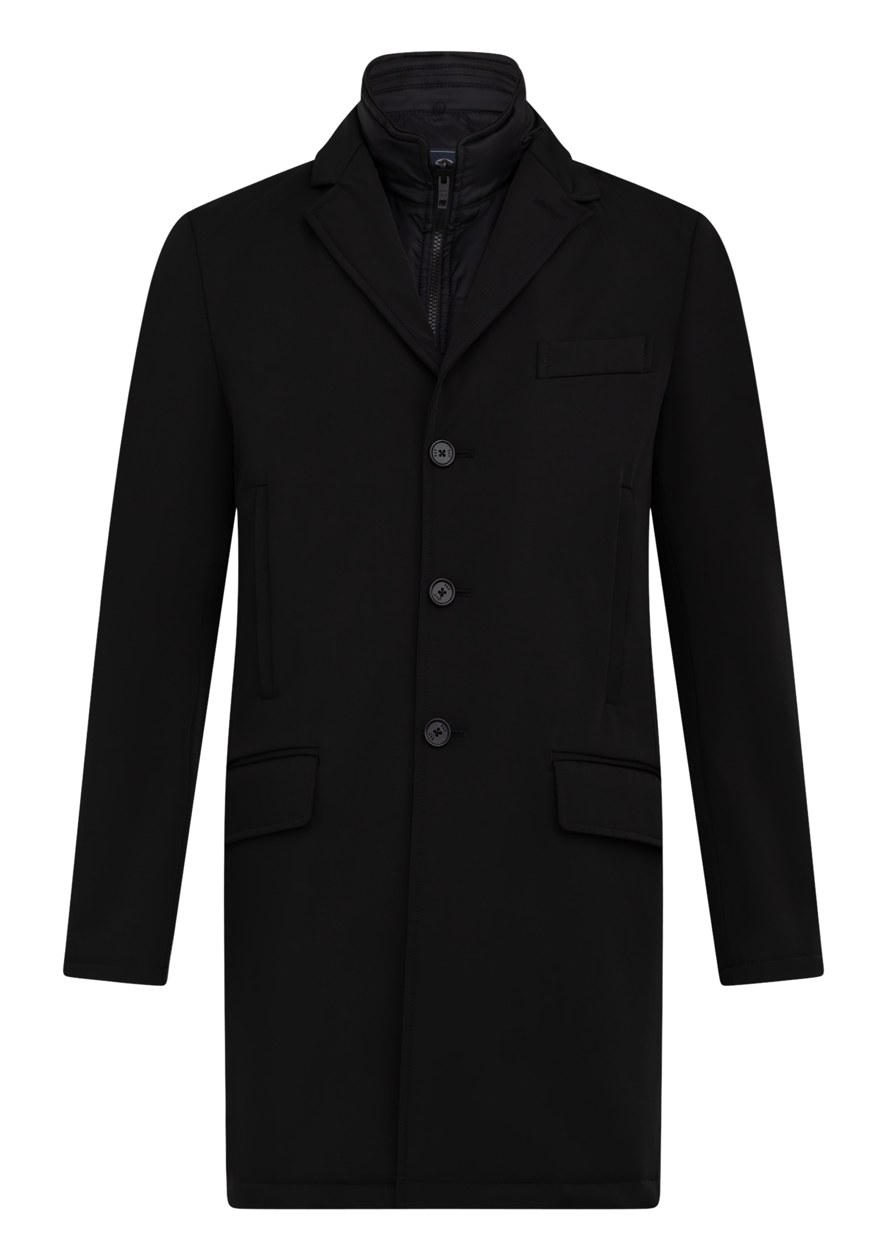 Double coat | Zwart