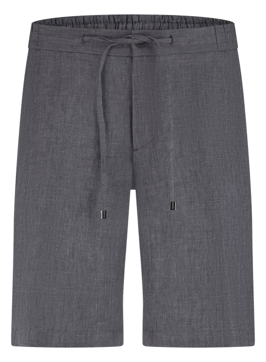 Spiaggia short van linnen | WARM GREY
