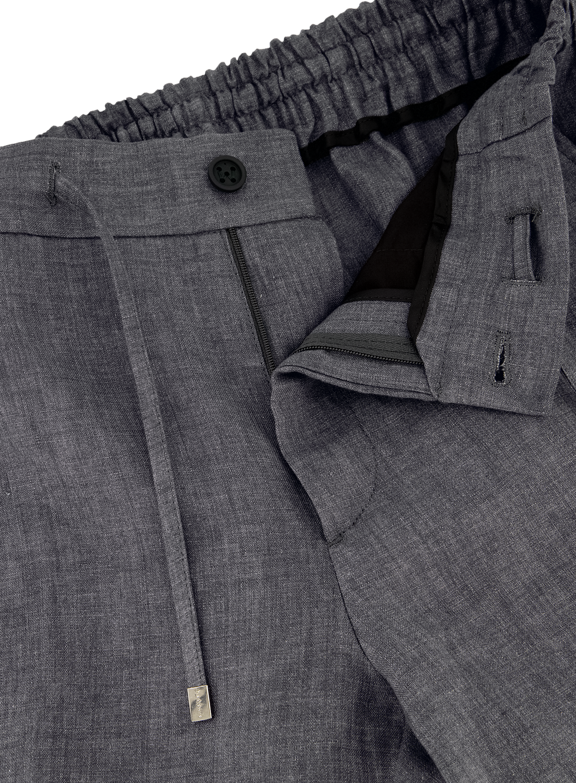 Spiaggia short van linnen | FULL_WIDTH | WARM GREY