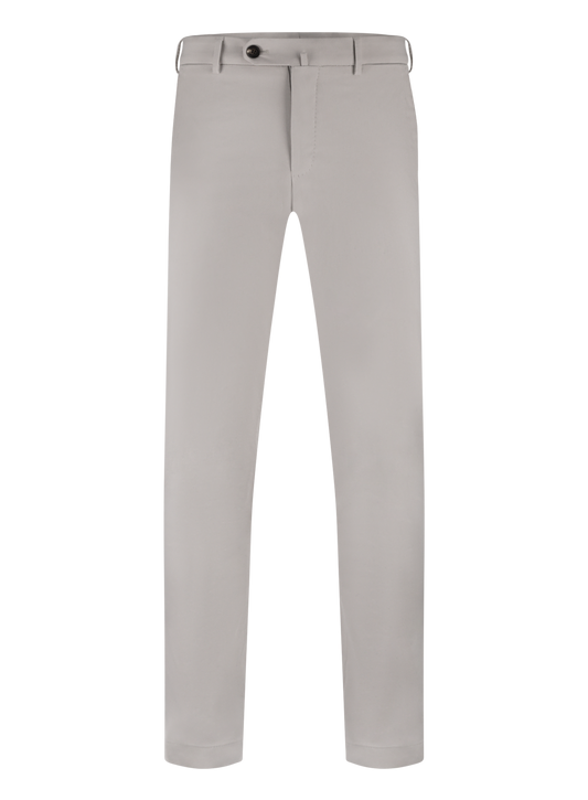 Pantalon van katoen | GRIJS-BEIGE