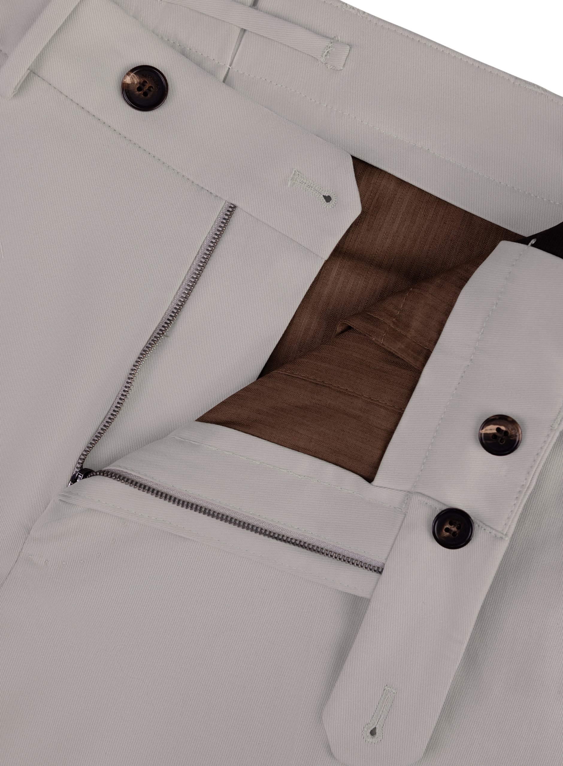 Pantalon van katoen | FULL_WIDTH | GRIJS-BEIGE