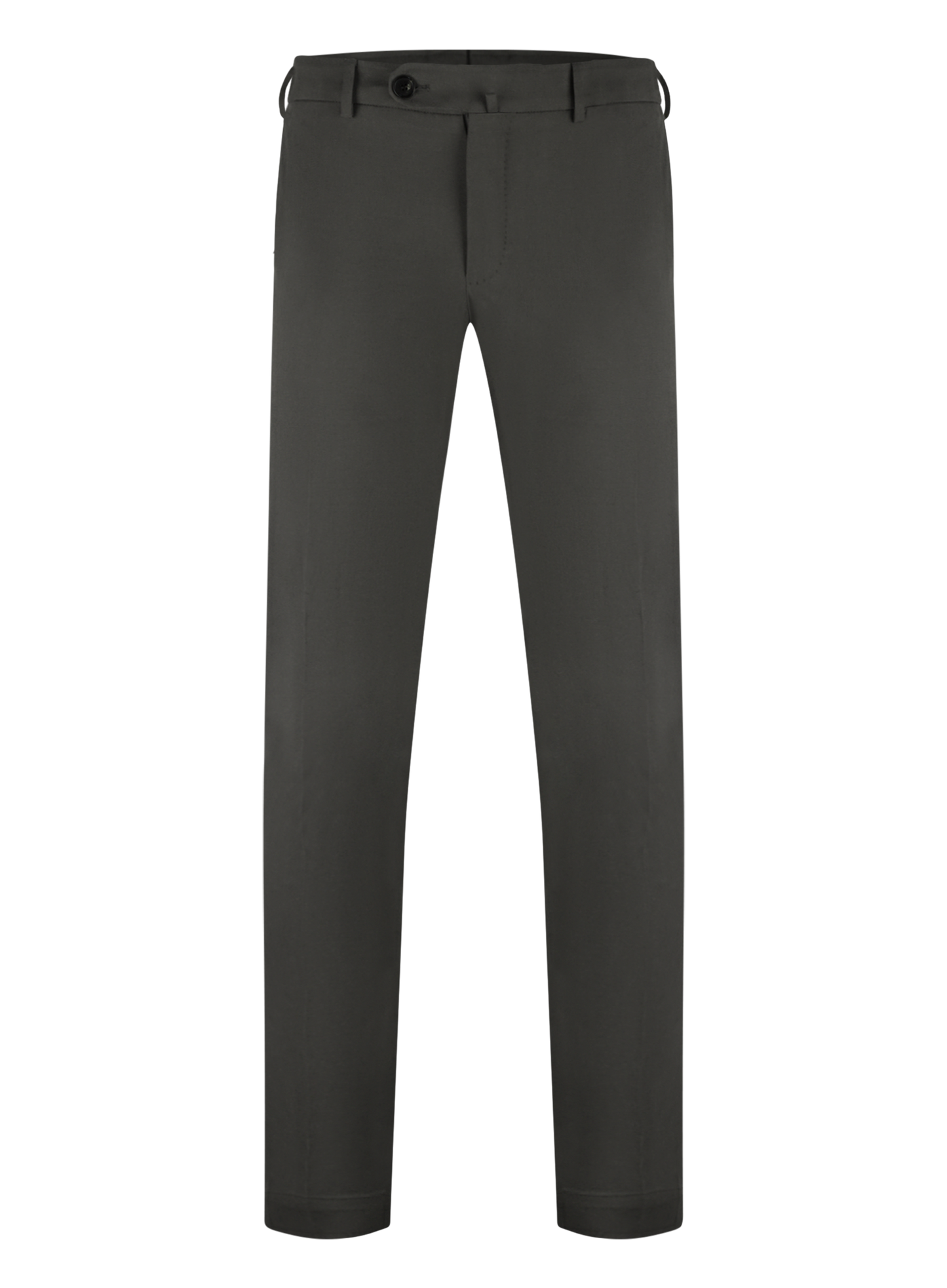 Pantalon van katoen | Grijs