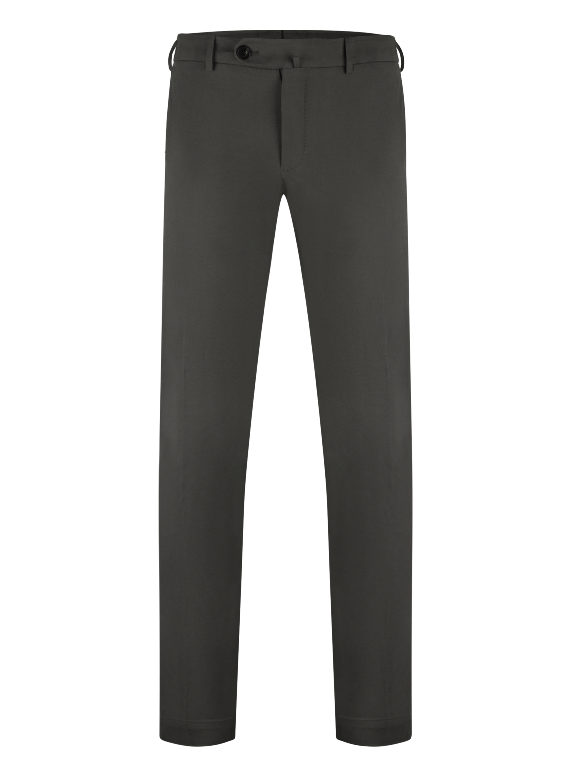 Pantalon van katoen | Grijs