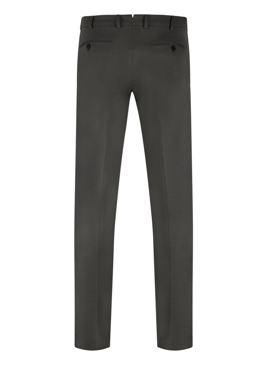 Pantalon van katoen | Grijs