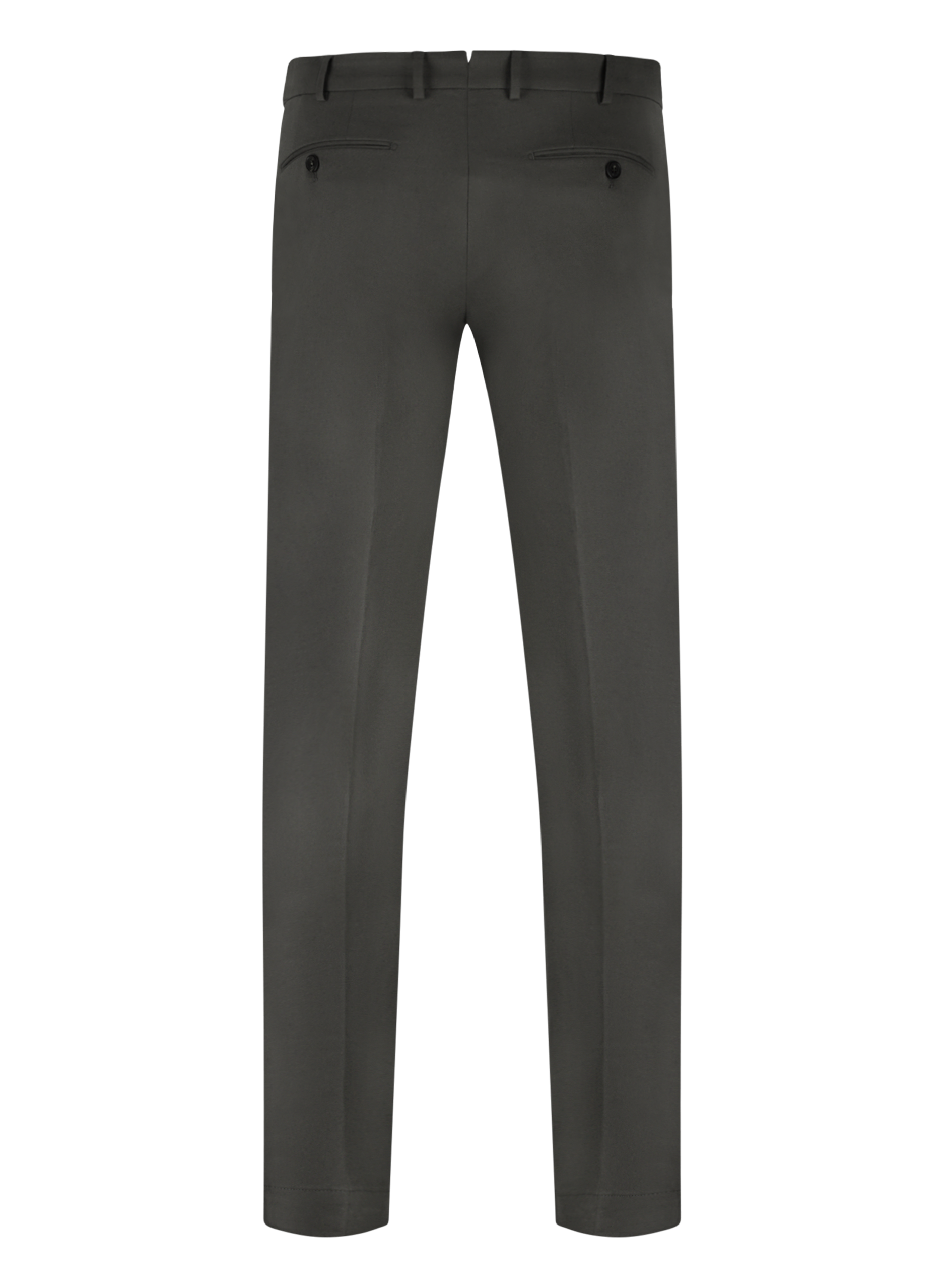 Pantalon van katoen | Grijs