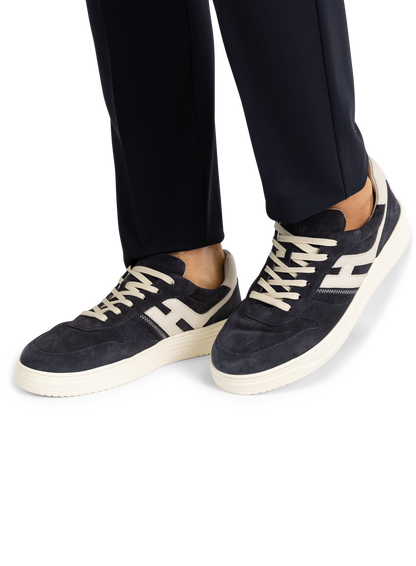 Sneakers van Suède | BLUE NAVY