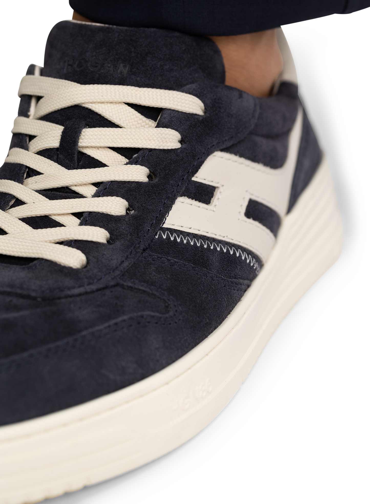 Sneakers van Suède | BLUE NAVY