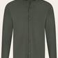 Shirt van virgin wol | Groen